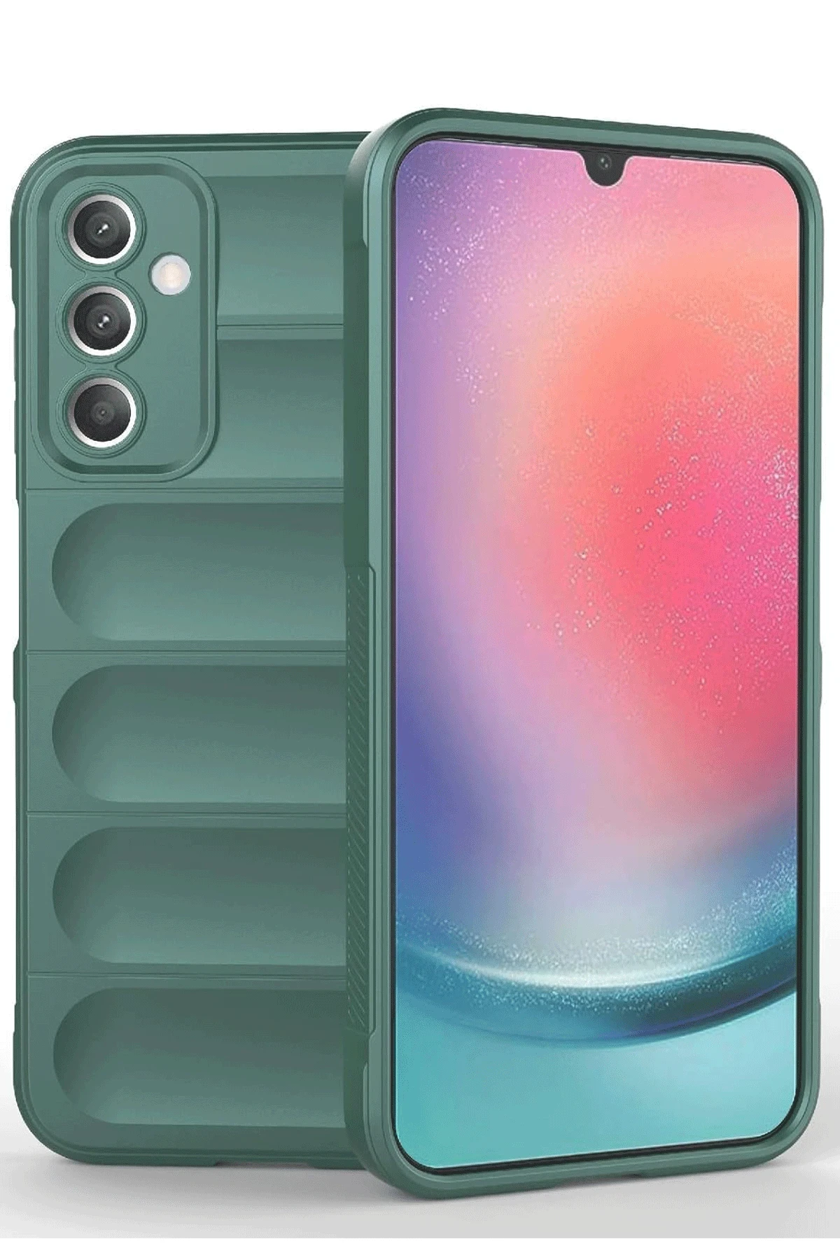 newface-samsung-a36-kilif-optimum-silikon-koyu-yesil-default Uray store Samsung A36 Kılıf Optimum Silikon - Koyu Yeşil - Görsel 1