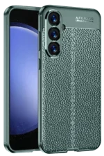 Uray store Samsung A56 Kılıf Auto Focus Kapak - Koyu Yeşil