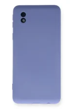 Uray store Samsung Galaxy A01 Core Kılıf Nano içi Kadife Silikon - Lila