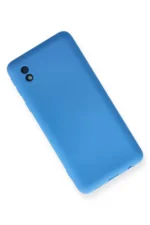 Uray store Samsung Galaxy A01 Core Kılıf Nano içi Kadife Silikon - Mavi - Görsel 3