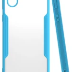 Uray store Samsung Galaxy A01 Core Kılıf Platin Silikon - Mavi