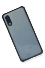 Uray store Samsung Galaxy A02 Kılıf Miami Şeffaf Silikon - Lacivert - Görsel 3