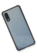 Uray store Samsung Galaxy A02 Kılıf Miami Şeffaf Silikon - Siyah - Görsel 3