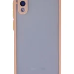 Uray store Samsung Galaxy A02 Kılıf Montreal Silikon Kapak - Pembe