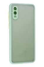 Uray store Samsung Galaxy A02 Kılıf Montreal Silikon Kapak - Turkuaz - Görsel 3