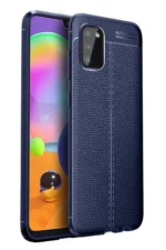 Uray store Samsung Galaxy A02S Kılıf Auto Focus Kapak - Lacivert