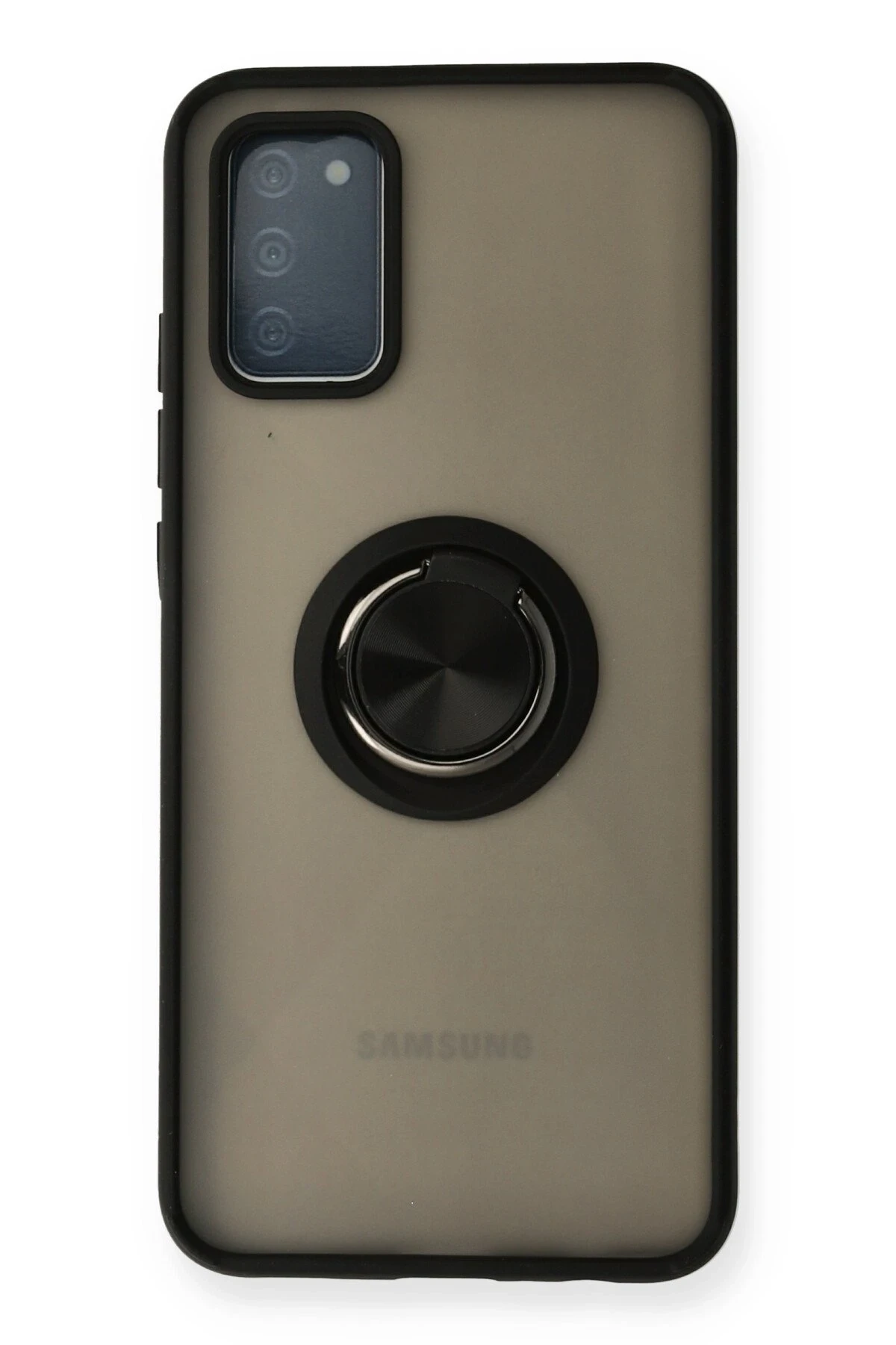 newface-samsung-galaxy-a02s-kilif-montreal-yuzuklu-silikon-kapak-siyah-default Uray store Samsung Galaxy A02S Kılıf Montreal Yüzüklü Silikon Kapak - Siyah - Görsel 1