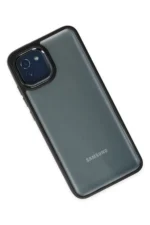 Uray store Samsung Galaxy A03 Kılıf Dora Kapak - Siyah - Görsel 2