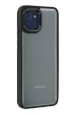 Uray store Samsung Galaxy A03 Kılıf Dora Kapak - Siyah