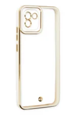 Uray store Samsung Galaxy A03 Kılıf Liva Lens Silikon - Beyaz - Görsel 4