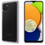 Uray store Samsung Galaxy A03 Kılıf Lüx Şeffaf Silikon
