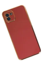 Uray store Samsung Galaxy A03 Kılıf Volet Silikon - Kırmızı - Görsel 3