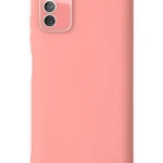 Uray store Samsung Galaxy A03S Kılıf Lansman Glass Kapak - Pembe