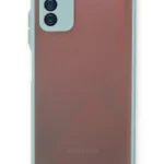 Uray store Samsung Galaxy A03S Kılıf Montreal Silikon Kapak - Turkuaz