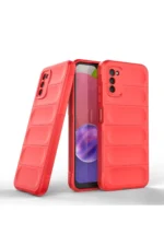 Uray store Samsung Galaxy A03S Kılıf Optimum Silikon - Kırmızı - Görsel 2