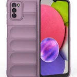 Uray store Samsung Galaxy A03S Kılıf Optimum Silikon - Mor