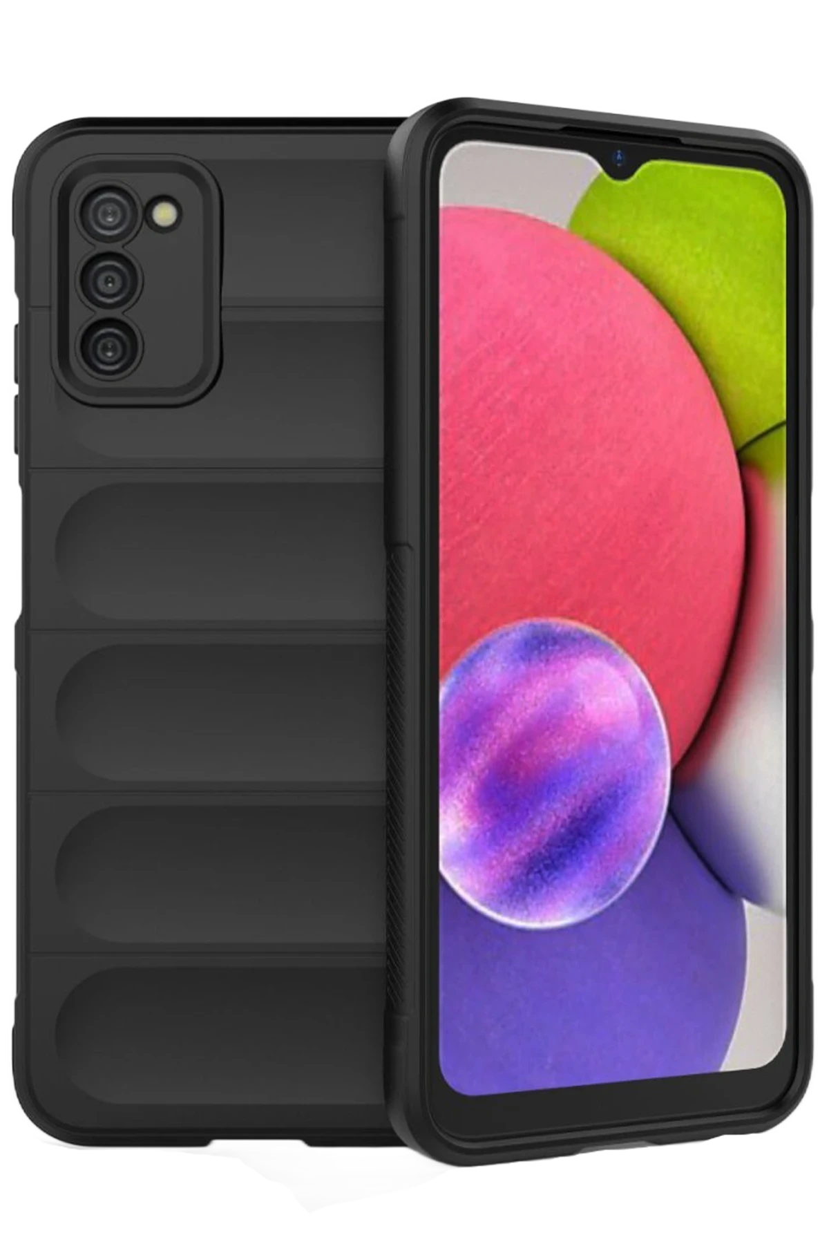 newface-samsung-galaxy-a03s-kilif-optimum-silikon-siyah-default Uray store Samsung Galaxy A03S Kılıf Optimum Silikon - Siyah - Görsel 1