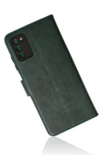 Uray store Samsung Galaxy A03S Kılıf Trend S Plus Kapaklı Kılıf - Yeşil - Görsel 4