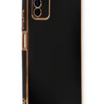 Uray store Samsung Galaxy A03S Kılıf Volet Silikon - Siyah