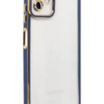 Uray store Samsung Galaxy A04 Kılıf Liva Lens Silikon - Mavi