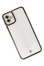 Uray store Samsung Galaxy A04 Kılıf Liva Lens Silikon - Siyah - Görsel 3