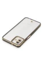 Uray store Samsung Galaxy A04 Kılıf Liva Lens Silikon - Siyah - Görsel 4