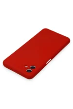 Uray store Samsung Galaxy A04 Kılıf Nano içi Kadife Silikon - Kırmızı - Görsel 4