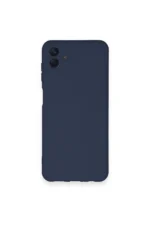 Uray store Samsung Galaxy A04 Kılıf Nano içi Kadife Silikon - Lacivert