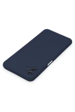 Uray store Samsung Galaxy A04 Kılıf Nano içi Kadife Silikon - Lacivert - Görsel 4
