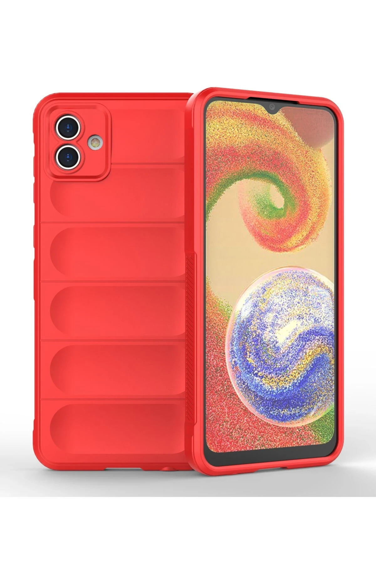newface-samsung-galaxy-a04-kilif-optimum-silikon-kirmizi-default Uray store Samsung Galaxy A04 Kılıf Optimum Silikon - Kırmızı - Görsel 1