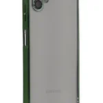 Uray store Samsung Galaxy A04 Kılıf Razer Lensli Silikon - Yeşil