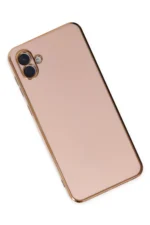 Uray store Samsung Galaxy A04 Kılıf Volet Silikon - Pembe - Görsel 3
