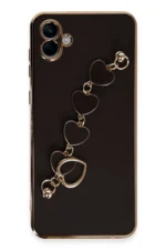 Uray store Samsung Galaxy A04E Kılıf Esila Silikon - Siyah