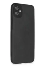 Uray store Samsung Galaxy A04E Kılıf Loop Deri Silikon - Siyah - Görsel 2
