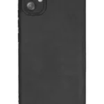 Uray store Samsung Galaxy A04E Kılıf Loop Deri Silikon - Siyah