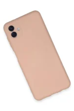 Uray store Samsung Galaxy A04E Kılıf Nano içi Kadife Silikon - Pudra - Görsel 3