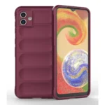 Uray store Samsung Galaxy A04E Kılıf Optimum Silikon - Bordo