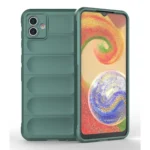Uray store Samsung Galaxy A04E Kılıf Optimum Silikon - Koyu Yeşil
