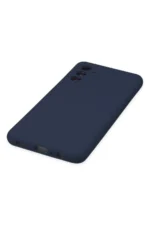 Uray store Samsung Galaxy A04S Kılıf Nano içi Kadife Silikon - Lacivert - Görsel 5