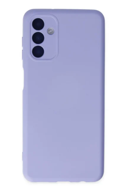 Uray store Samsung Galaxy A04S Kılıf Nano içi Kadife Silikon - Lila