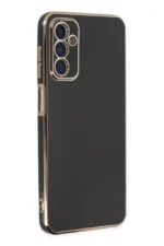 Uray store Samsung Galaxy A04S Kılıf Volet Silikon - Siyah - Görsel 2