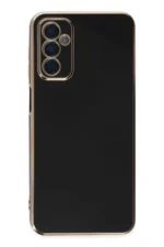 Uray store Samsung Galaxy A04S Kılıf Volet Silikon - Siyah