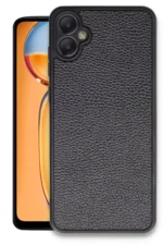 Uray store Samsung Galaxy A05 Kılıf Aras Deri Kapak - Siyah