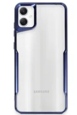 Uray store Samsung Galaxy A05 Kılıf Boyi Silikon Kapak - Lacivert