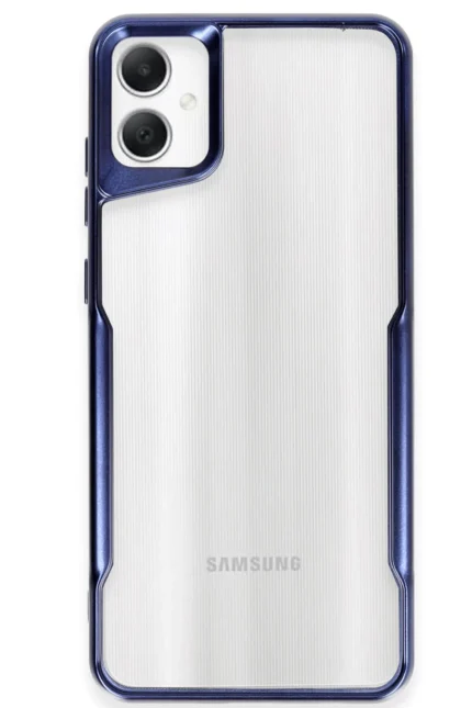 Uray store Samsung Galaxy A05 Kılıf Boyi Silikon Kapak - Lacivert
