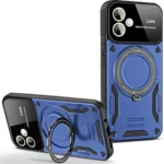 Uray store Samsung Galaxy A05 Kılıf Joy Lens Standlı Kapak - Lacivert