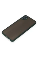 Uray store Samsung Galaxy A05 Kılıf Montreal Silikon Kapak - Yeşil - Görsel 4