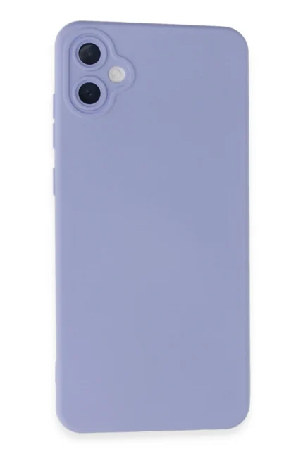 Uray store Samsung Galaxy A05 Kılıf Nano içi Kadife Silikon - Lila