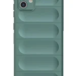 Uray store Samsung Galaxy A05 Kılıf Optimum Silikon - Koyu Yeşil