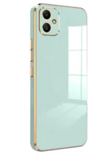 Uray store Samsung Galaxy A05 Kılıf Volet Silikon - Açık Yeşil